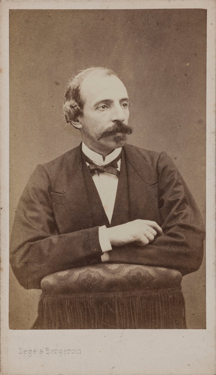 صورة للملحن إميل جوناس 1827-1905. بواسطة استوديو الصور Legé and Bergeron.