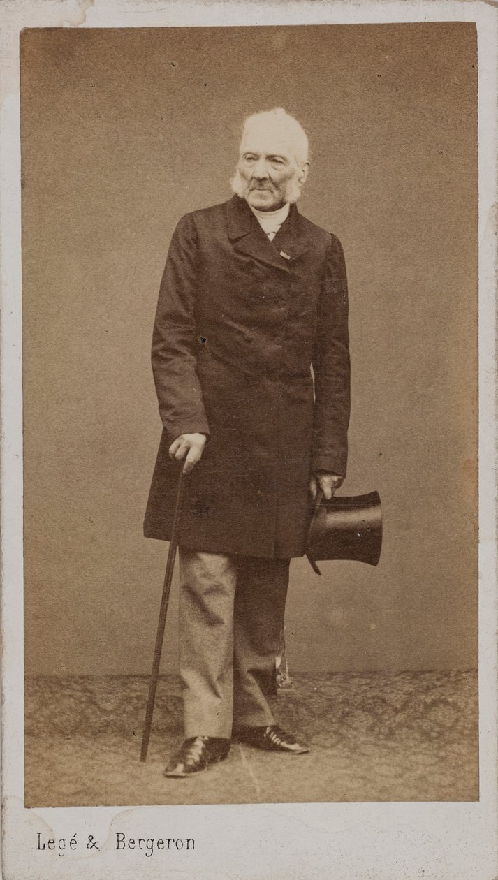 صورة للملحن غوستاف فوغت 1781-1870. بواسطة استوديو الصور Legé and Bergeron.