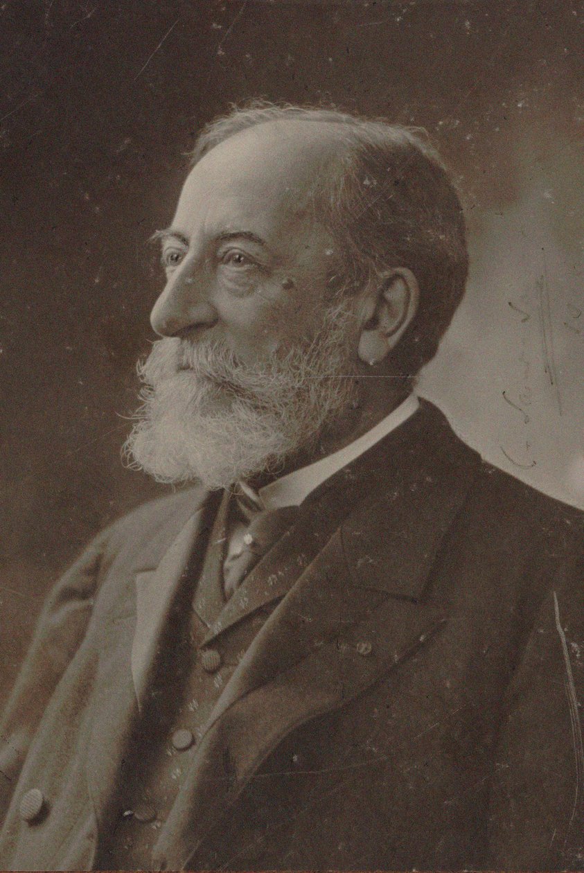 صورة للمؤلف الموسيقي كميل سان ساين 1835-1921 ، 1910. بواسطة استوديو تصوير الندار.
