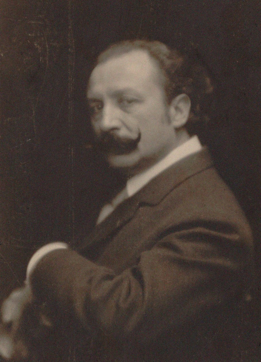 صورة للملحن Xavier Leroux 1863-1919 ، 1910. بواسطة استوديو الصور بول بيرغر.