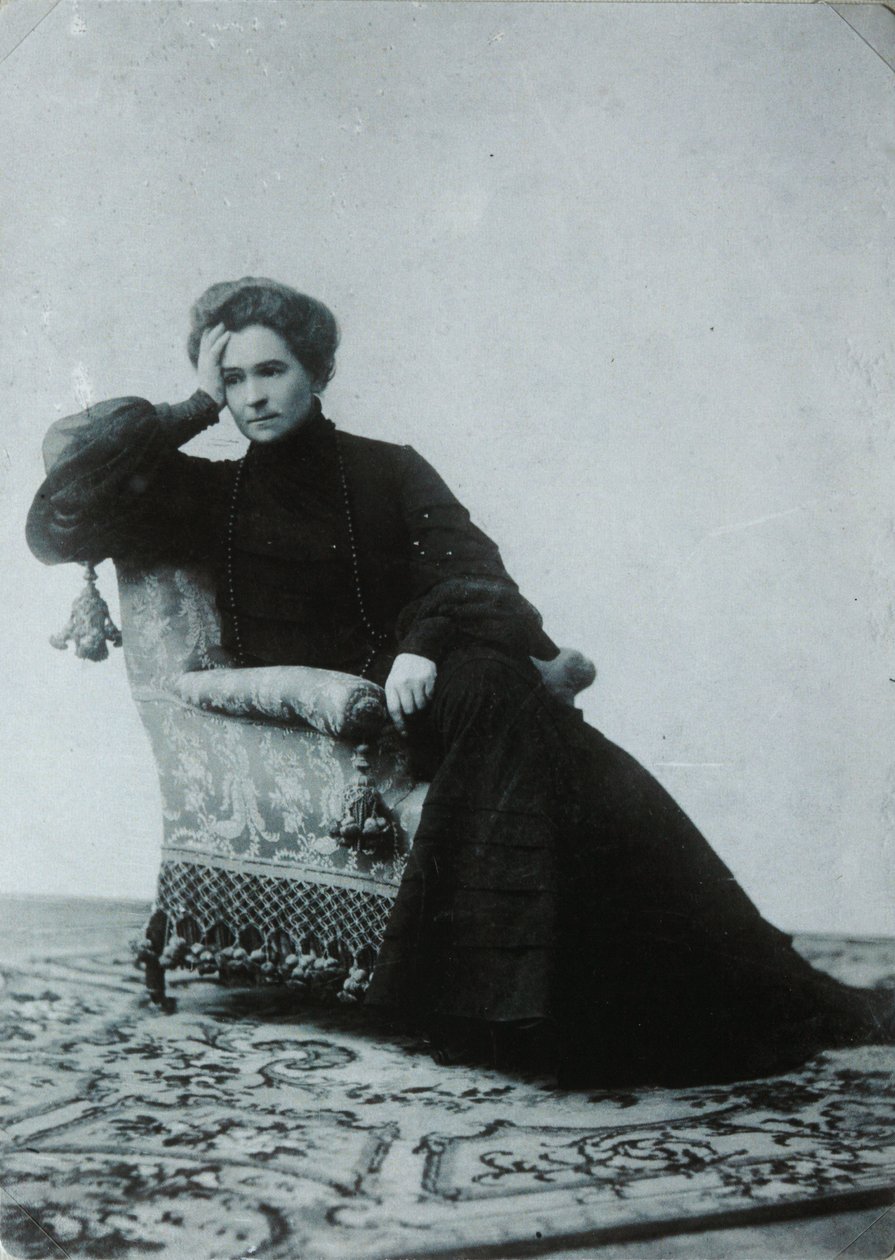 أولغا ليوناردوفنا كنيبر تشيخوفا ، 1904 بواسطة استوديو الصور S. Kogan