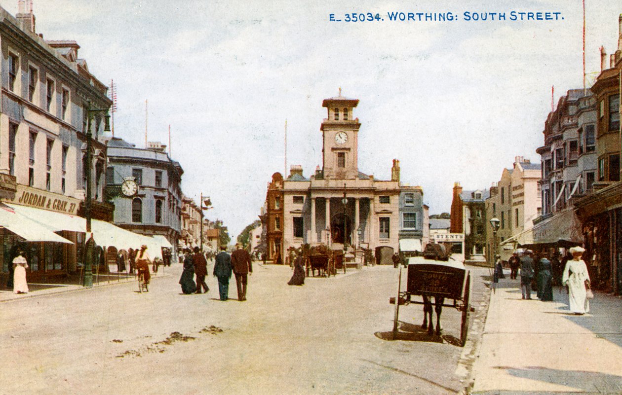 ساوث ستريت ، رذينج ، ساسكس ، ج 1900. بواسطة شركة الفوتوكروم المحدودة في لندن