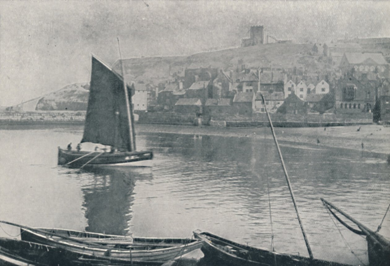 ميناء ويتبي ، 1910 بواسطة شركة الفوتوكروم المحدودة في لندن