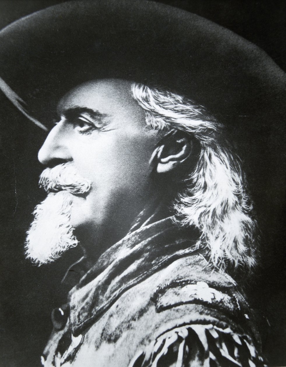 Buffalo Bill (1846-1917) (b/w photo) بواسطة المصور أمريكي
