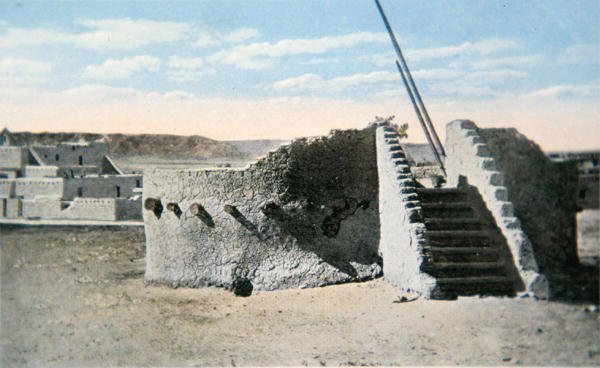 مبنى Estufa ، نيو مكسيكو ، حوالي عام 1920 (صورة) بواسطة المصور أمريكي