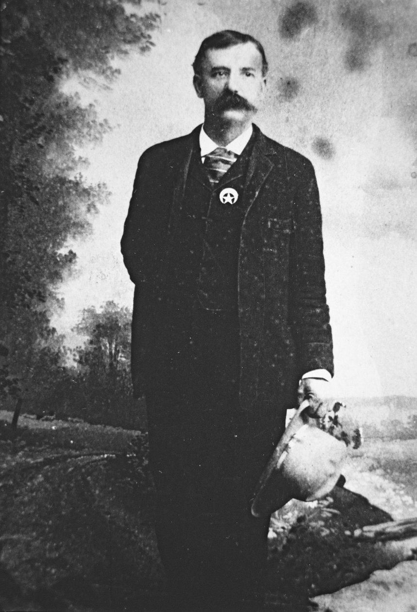 هنري هيك توماس (1850-1912) (صورة بالأبيض والأسود) بواسطة المصور أمريكي