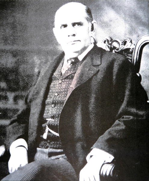 مارك حنا (1837-1904) (b / w photo) بواسطة المصور أمريكي