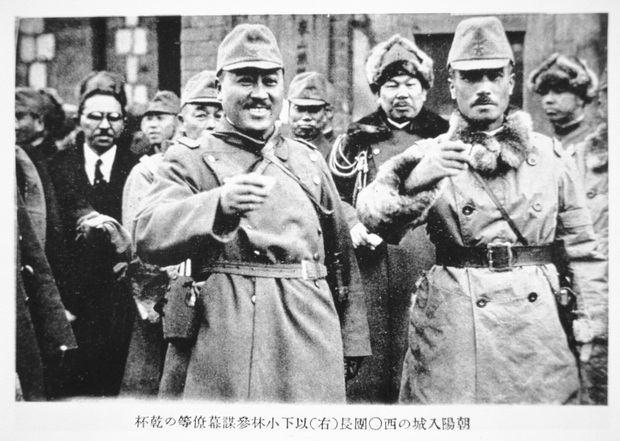 Japanese invasion of Manchuria بواسطة مصور فوتوغرافي ياباني