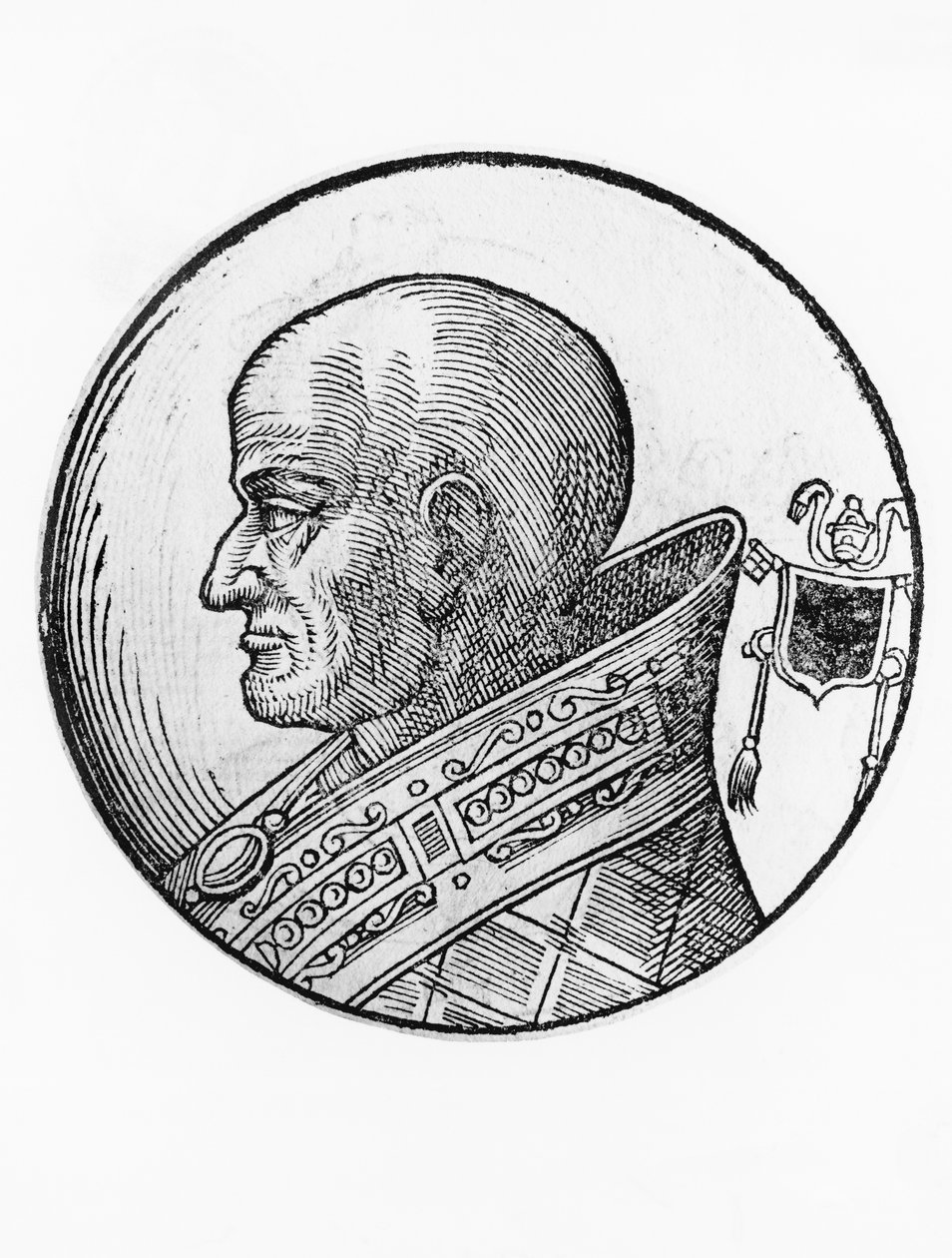Portrait of Sergius III (died 911) بواسطة بليز نيكولا لو سوير
