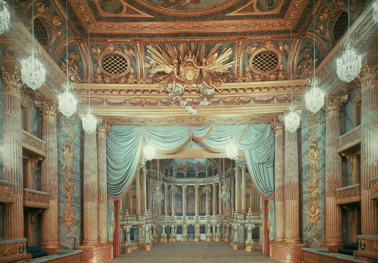 Royal Opera Theatre, Palace of Versailles, France بواسطة بليز نيكولا لو سوير