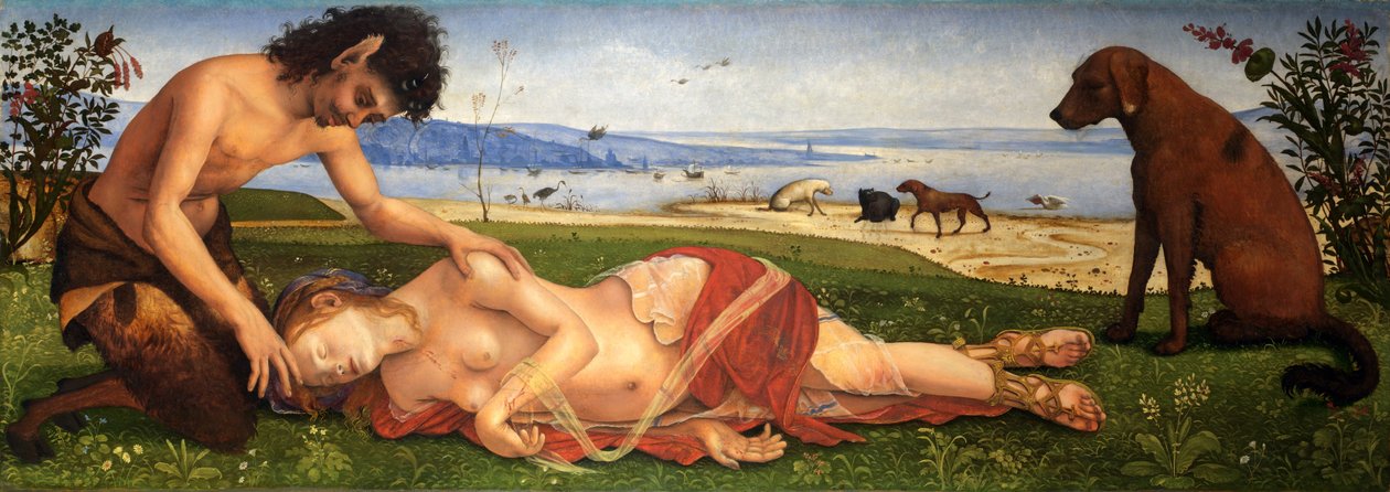 حداد على حورية ، c.1495 بواسطة بييرو دي كوزيمو