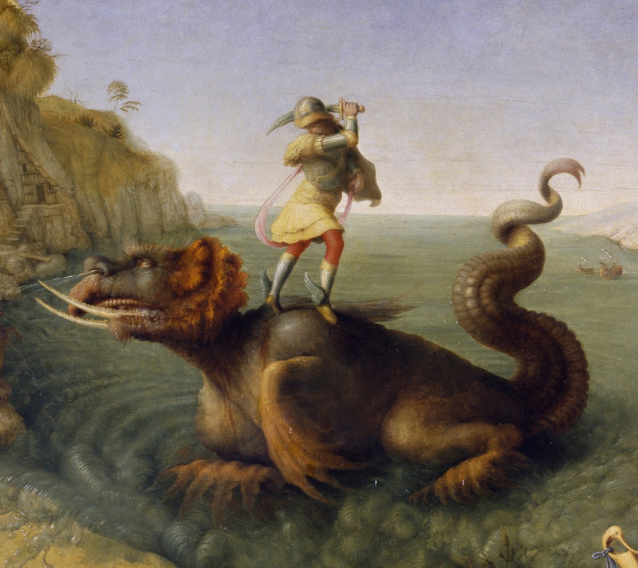 Perseus Rescuing Andromeda ، حوالي 1510-13 (قماش زيتي) (التفاصيل) بواسطة بييرو دي كوزيمو
