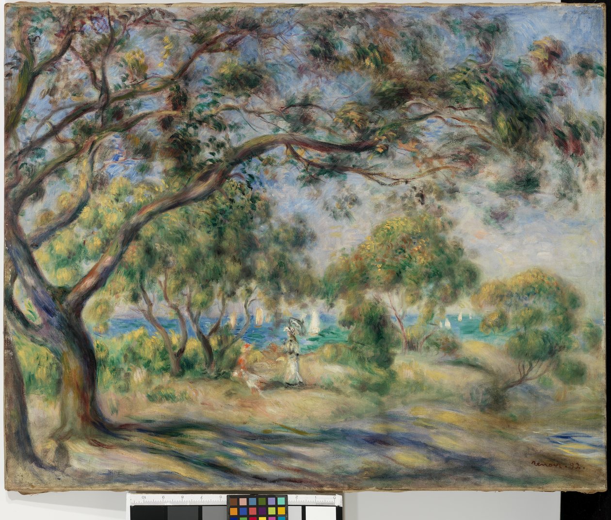 Bois de la Chaise (Noirmoutier) 1892 بواسطة بيير أوغست رينوار