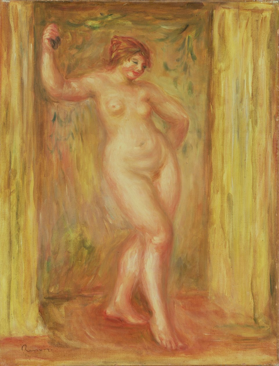 راقصة ، ج .1916 بواسطة بيير أوغست رينوار