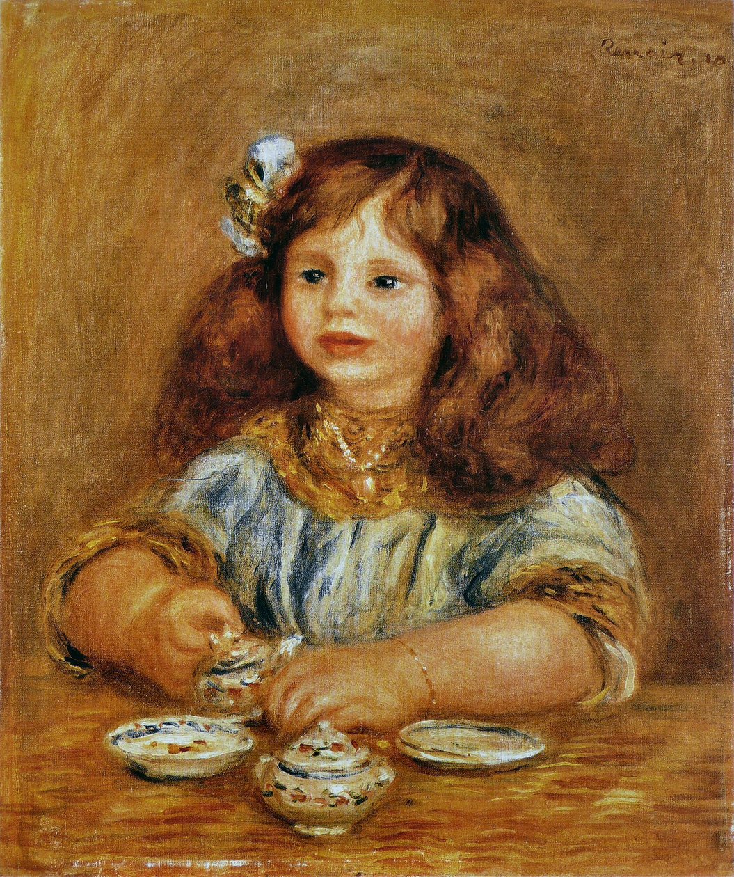 Geneviève Bernheim de Villers بواسطة بيير أوغست رينوار
