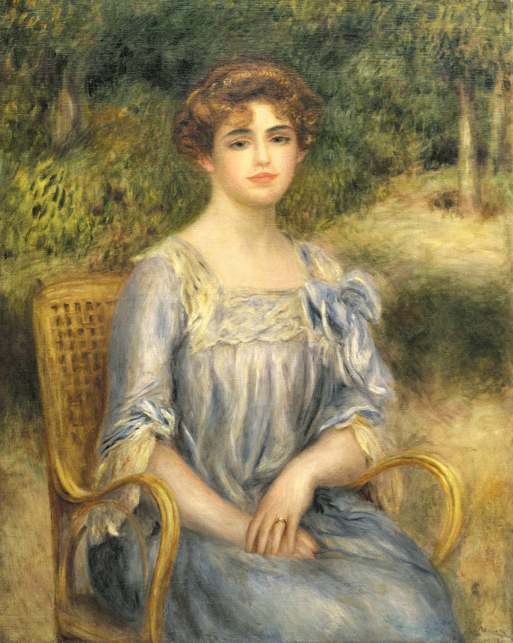 مدام جاستون بيرنهايم دي فيلرز (1883-1961) ، 1901 بواسطة بيير أوغست رينوار