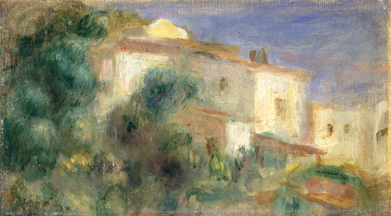 مكتب البريد ، Cagnes ، 1906-7 بواسطة بيير أوغست رينوار