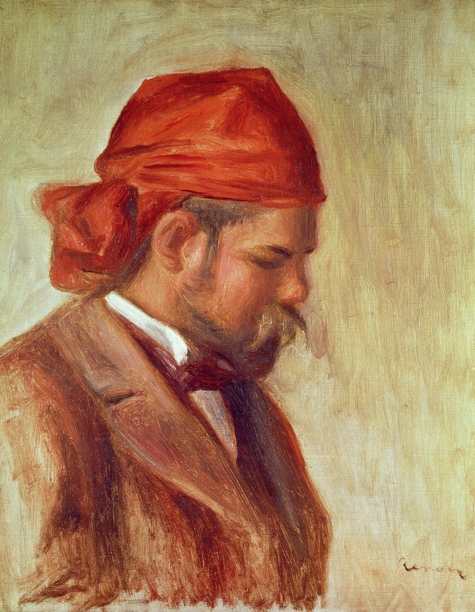 صورة أمبرواز فولارد (1868-1939) بواسطة بيير أوغست رينوار