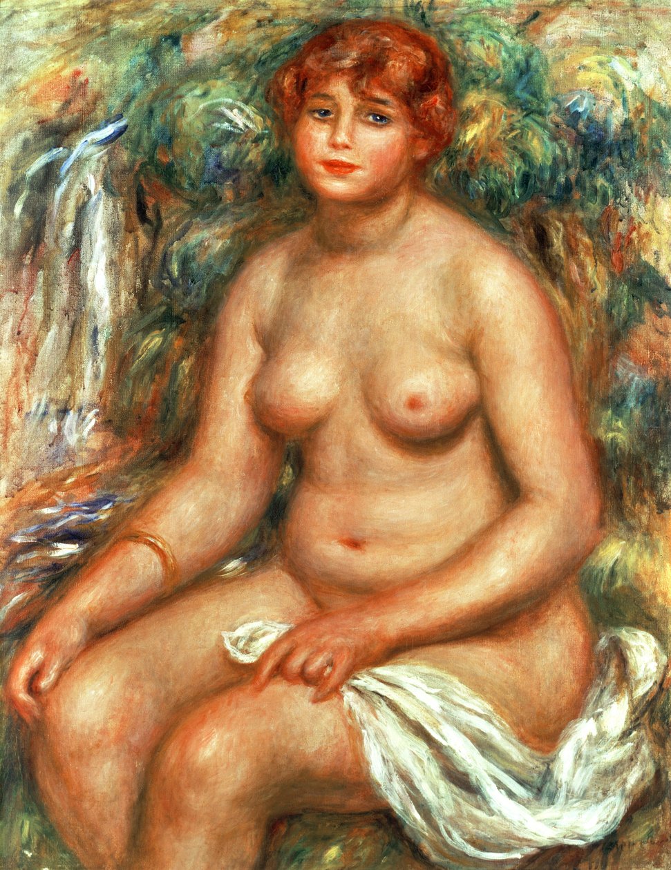 يجلس باثر ، 1916 بواسطة بيير أوغست رينوار
