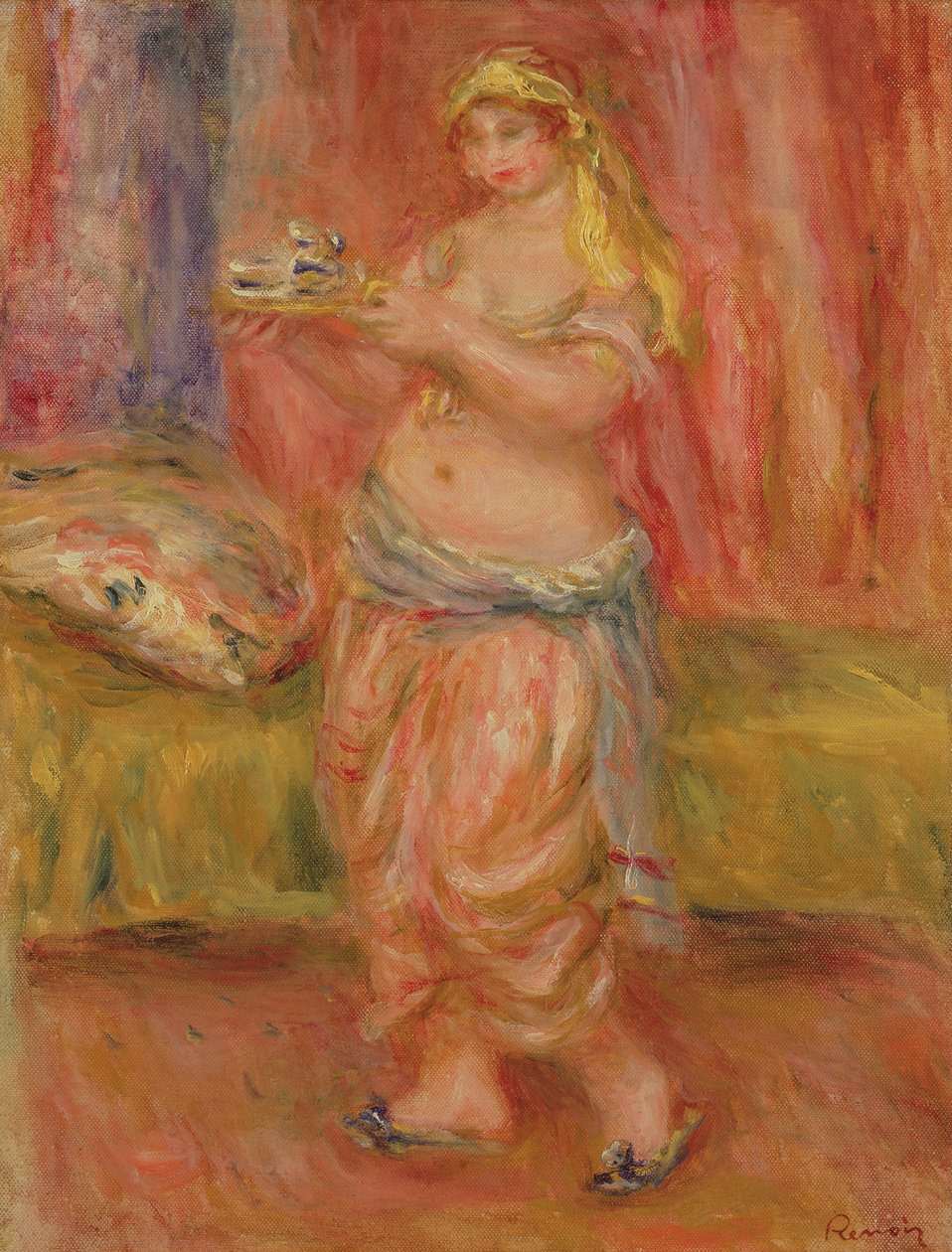 الدائمة Odalisque ، ج .1717 بواسطة بيير أوغست رينوار