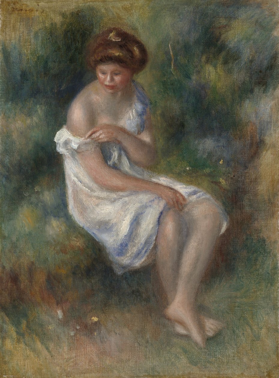 The Bather ، c.1900 بواسطة بيير أوغست رينوار