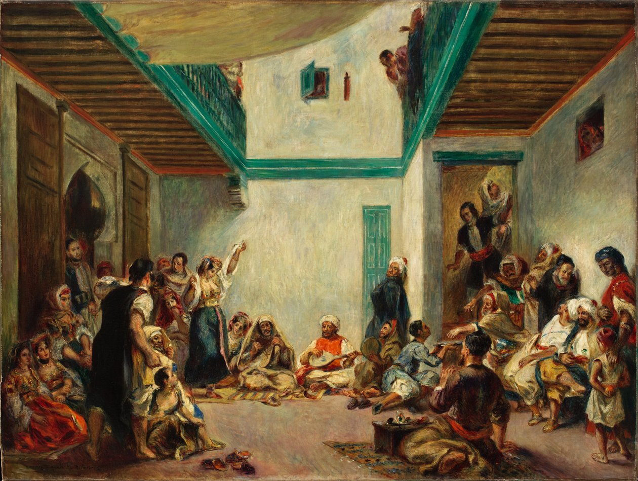 العرس اليهودي بواسطة بيير أوغست رينوار