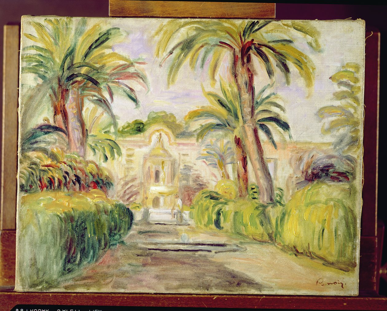 أشجار النخيل ، 1919 بواسطة بيير أوغست رينوار