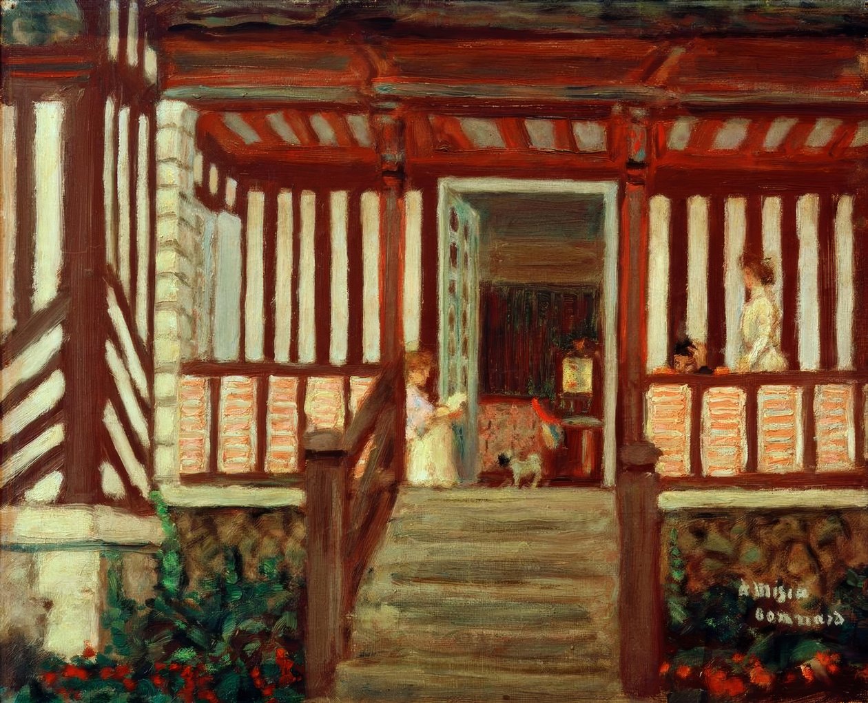 La Maison de Misia (الشرفة الأرضية) بواسطة بيير بونارد