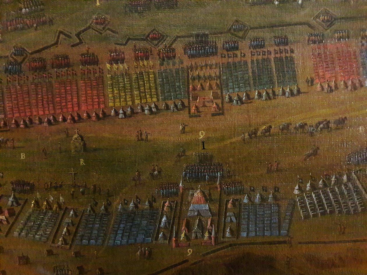 معركة زوراونو (1676) بواسطة بيير دينيس مارتن