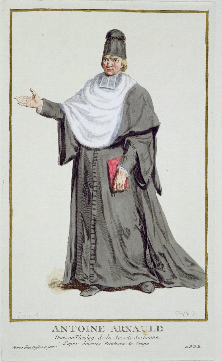 أنطوان أرنولد (1612-1694) من "استقبال الأسطول ، يمثل الرتب والكرامات ، بعد زي جميع الأمم الموجودة" ، نشر 1780 (نقش يدوي اللون) بواسطة بيير دوفلوس