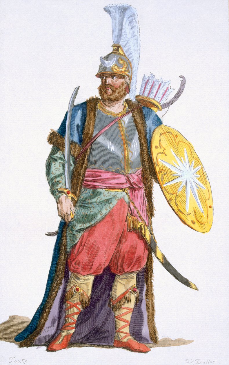 رئيس الصفيحين ، 1780 بواسطة بيير دوفلوس