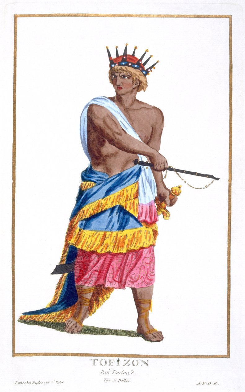 الملك توفيزون من دادرا ، 1780 بواسطة بيير دوفلوس