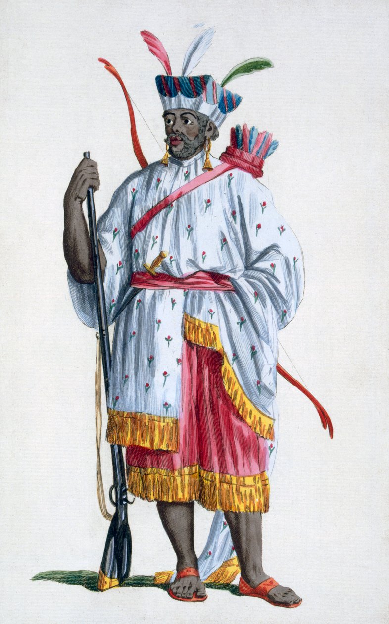 نياي ، حاكم بالي ، 1780 بواسطة بيير دوفلوس