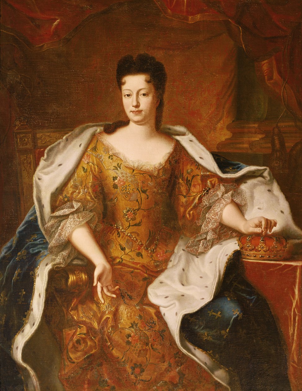إليزابيث شارلوت دورلينز (1676-1744) دوقة لورين بواسطة بيير جوبيرت