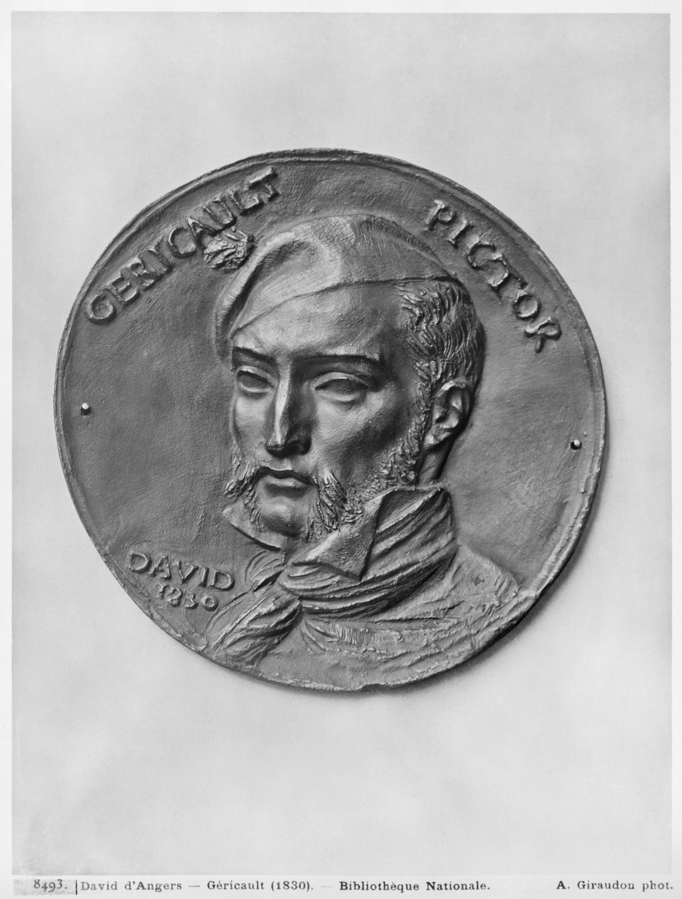 Theodore Gericault ، 1830 (برونزي) بواسطة بيير جان ديفيد دانجيرز