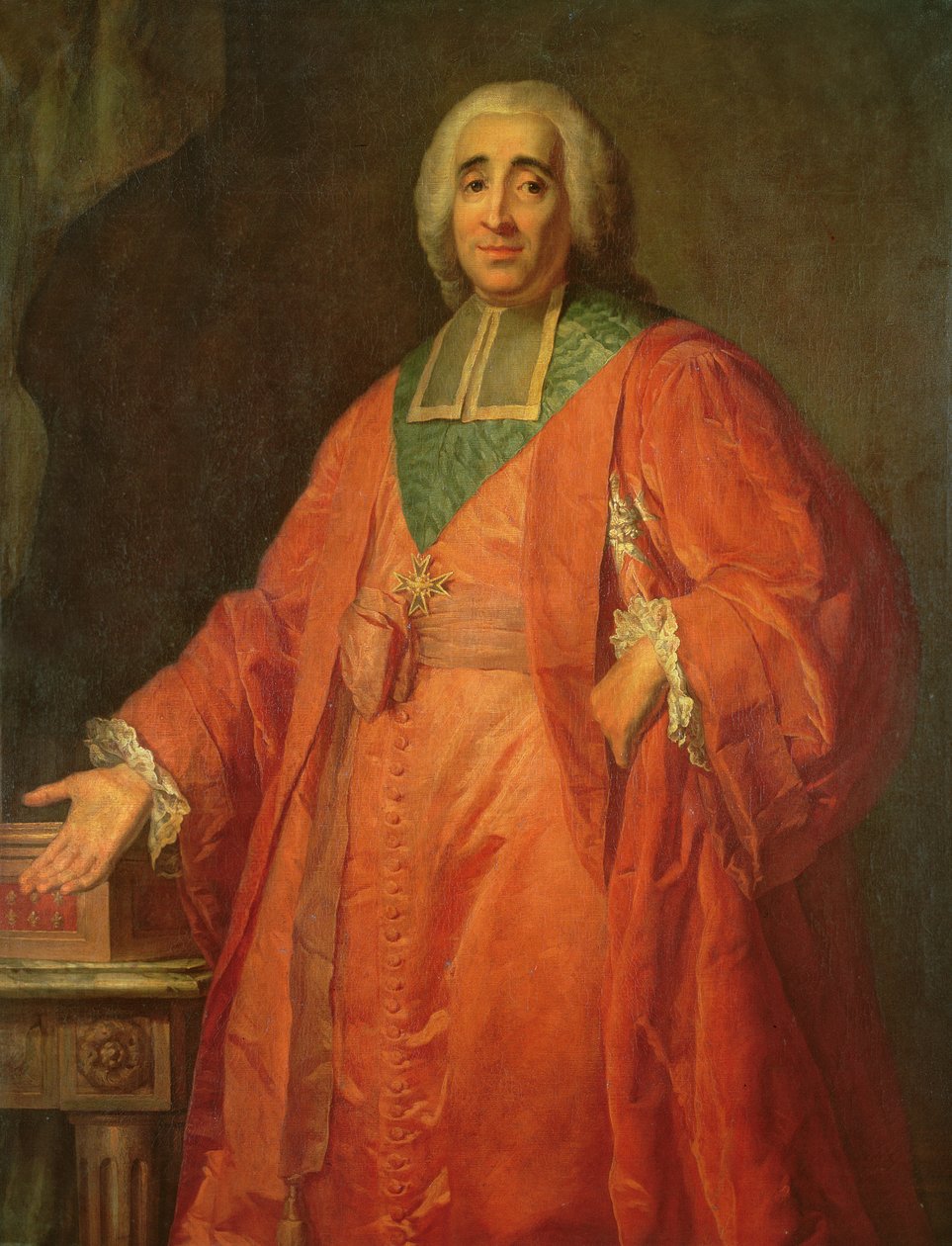 رينيه أوجوستين دي موبيو (1714-1792) بواسطة بيير لاكور