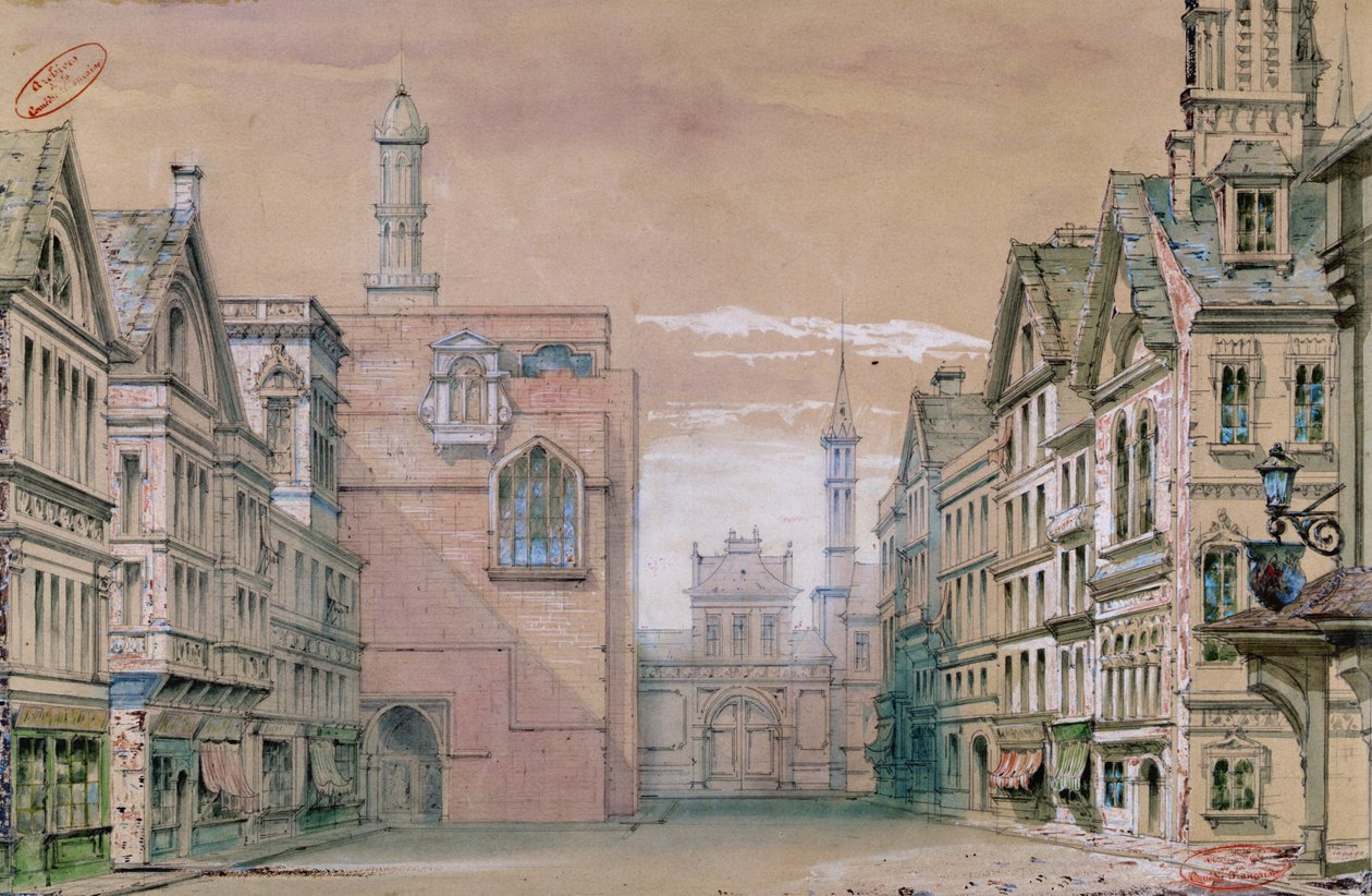 ستارة قوطية لـ Le More de Venise بواسطة ألفريد دي فينيي (1797-1863) ، 1829 بواسطة بيير لوك تشارلز سيسيري