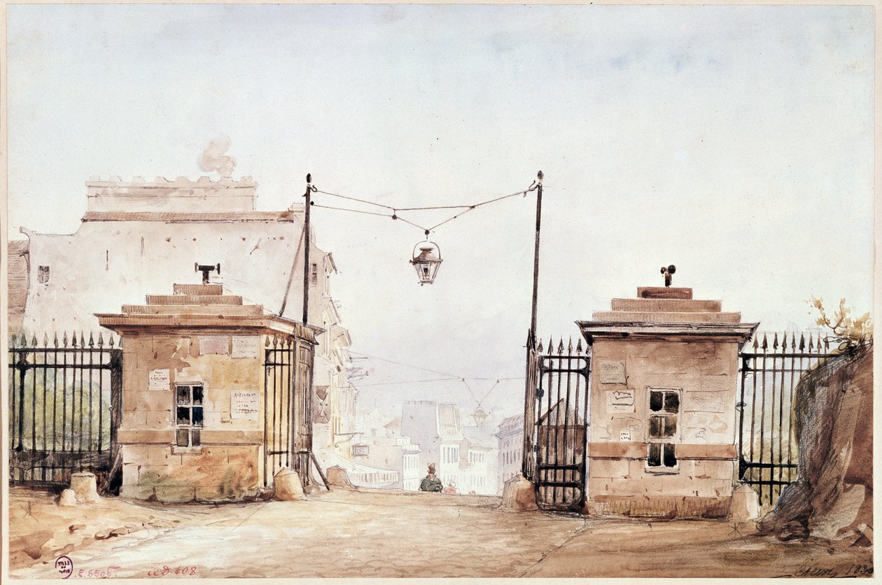The Barrier de Menilmontant بواسطة بيير لوك تشارلز سيسيري
