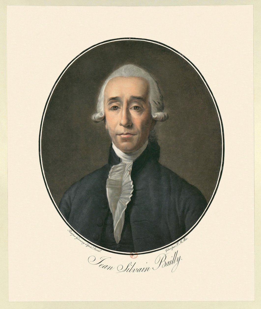 جان سيلفان بايلي (1736-1793) عالم فلك ورياضي وماسوني وزعيم سياسي للجزء الأول من الثورة الفرنسية. بواسطة بيير ميشيل أليكس