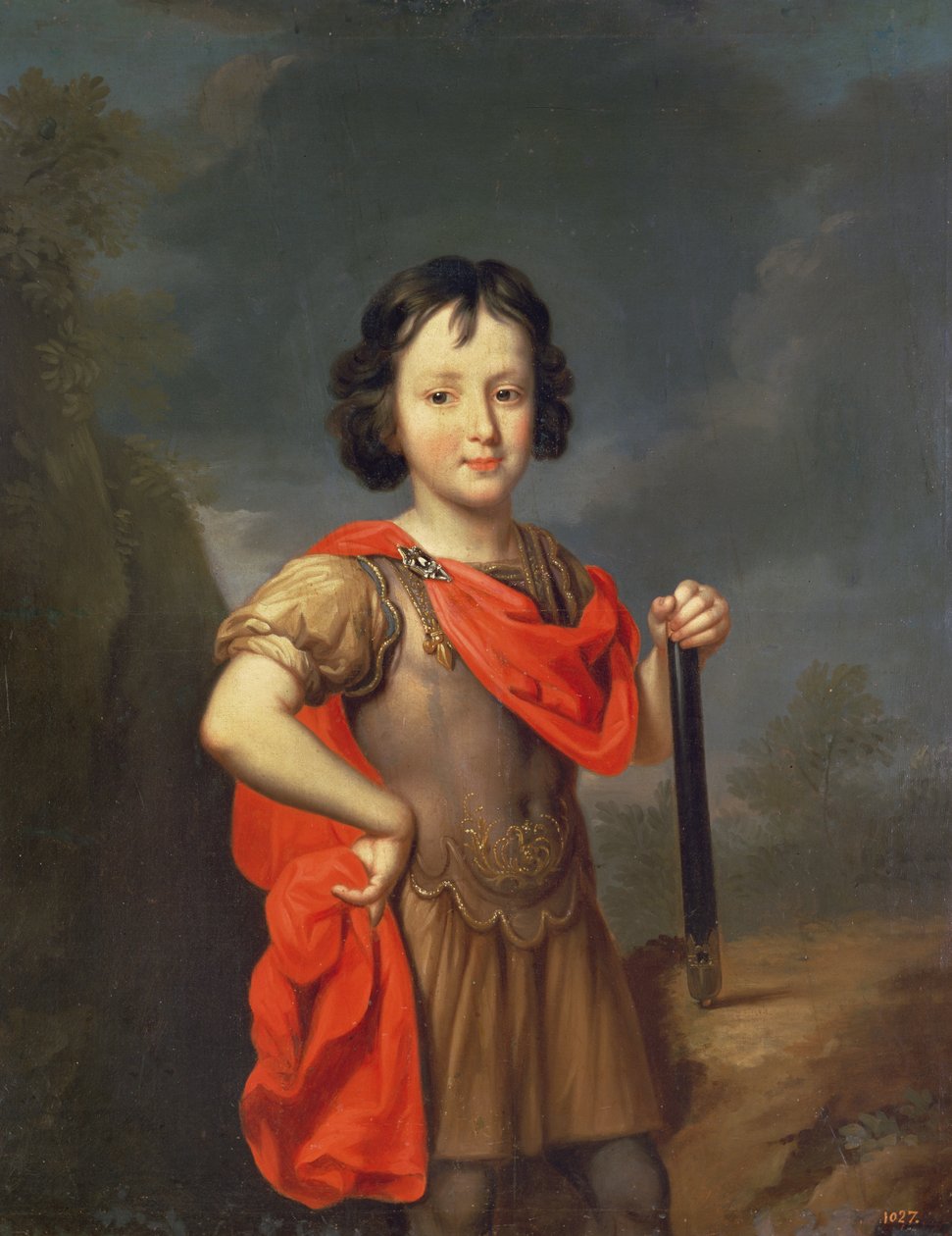 صورة فيليب الثاني دورليانز (1674-1723) 1687 بواسطة بيير مينارد