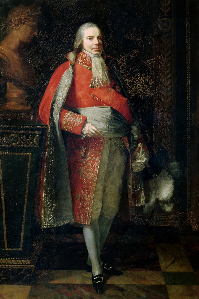 صورة تشارلز موريس دي تالييران-بيريجورد (1754-1838) 1807 بواسطة بيير بول برودون