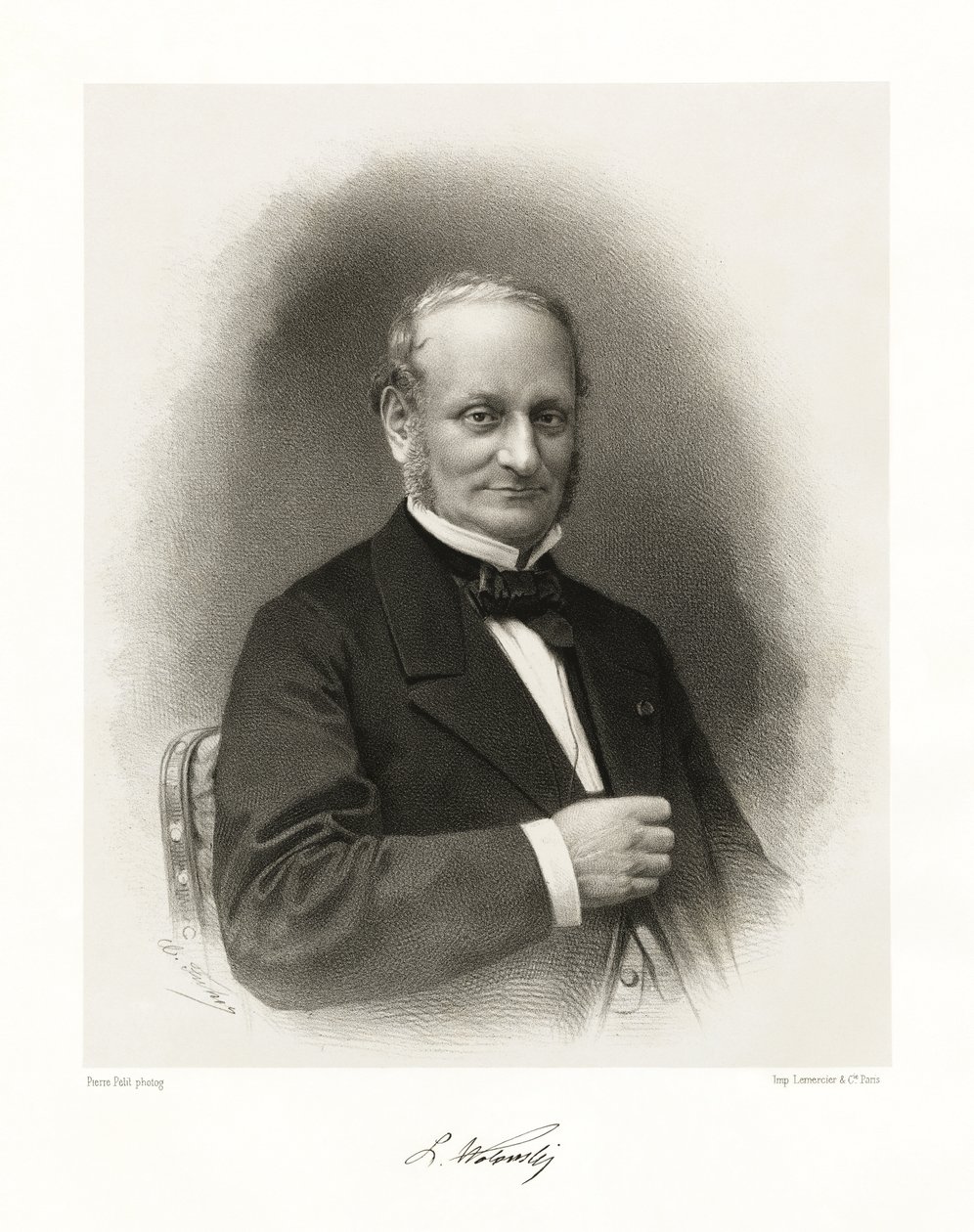 لويس فرانسوا ميشيل ريمون ولوسكي ، 1865-1866 بواسطة بيير بيتيت