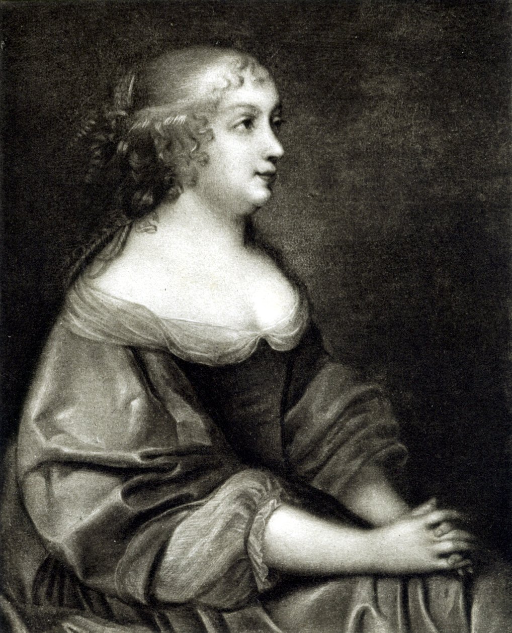 صورة آن من النمسا (1601 - 1666) ، ملكة فرنسا ونافار ، والدة لويس الرابع عشر بواسطة بيير (بعد) مينارد