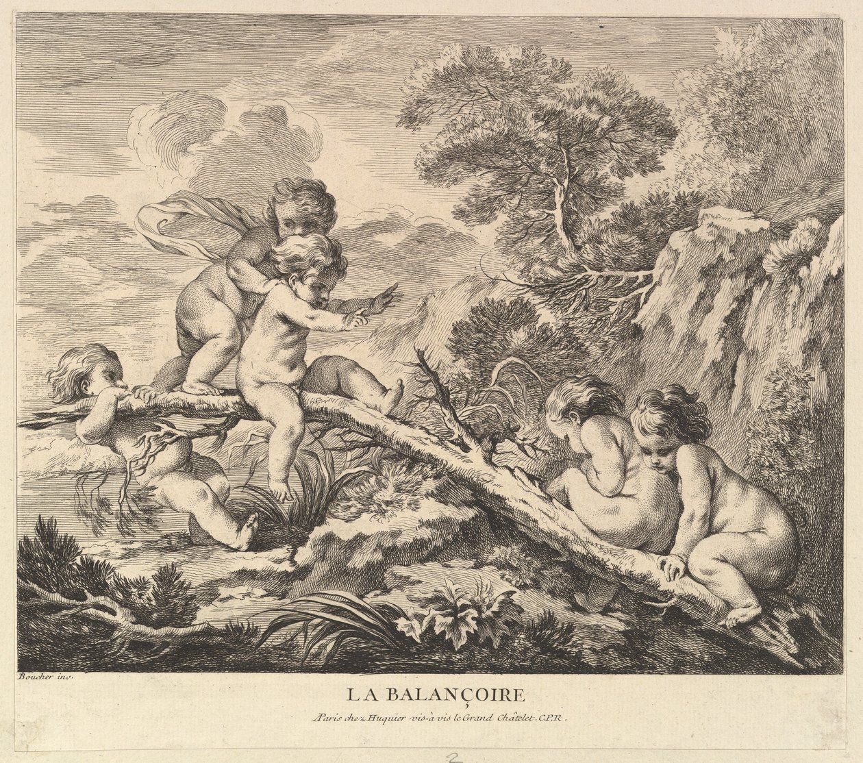 الأرجوحة ، كاليفورنيا. 1738. بواسطة بيير الكسندر افلين