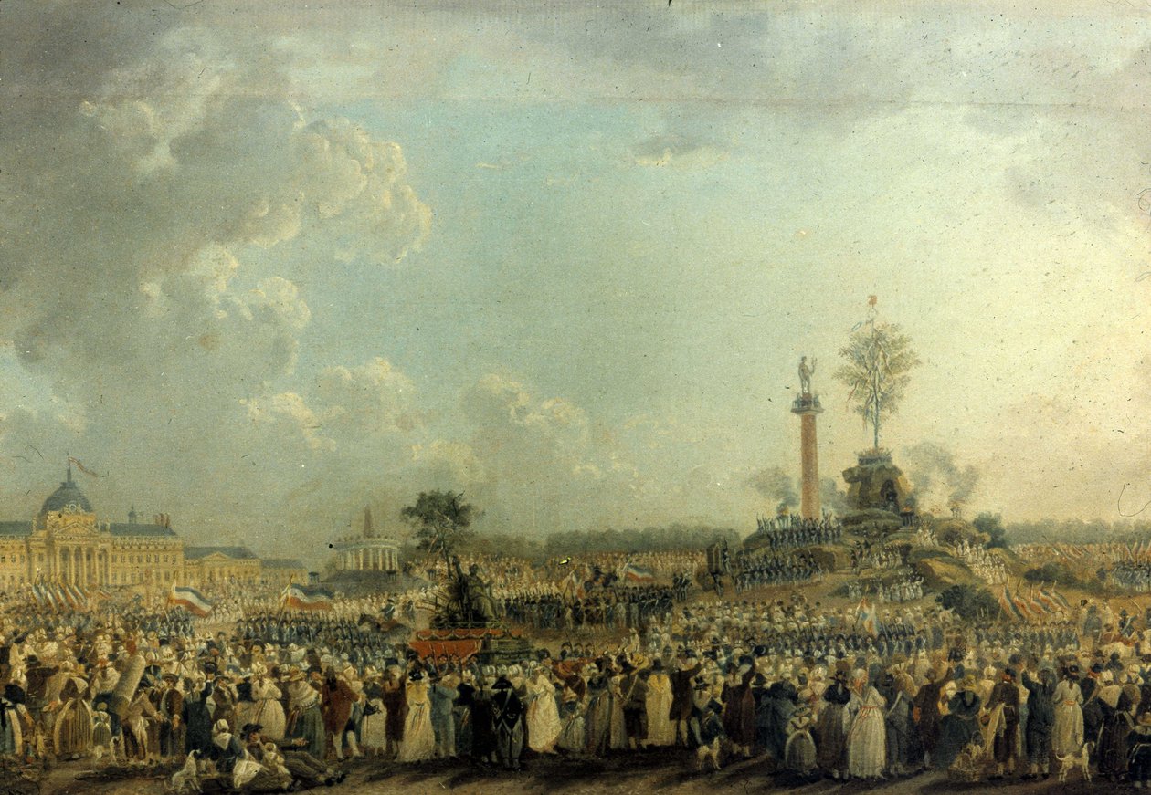 عيد الكائن الأسمى في حقل المريخ (20 بريريال السنة الثانية - 8 يونيو بواسطة بيار أنطوان ديماشي