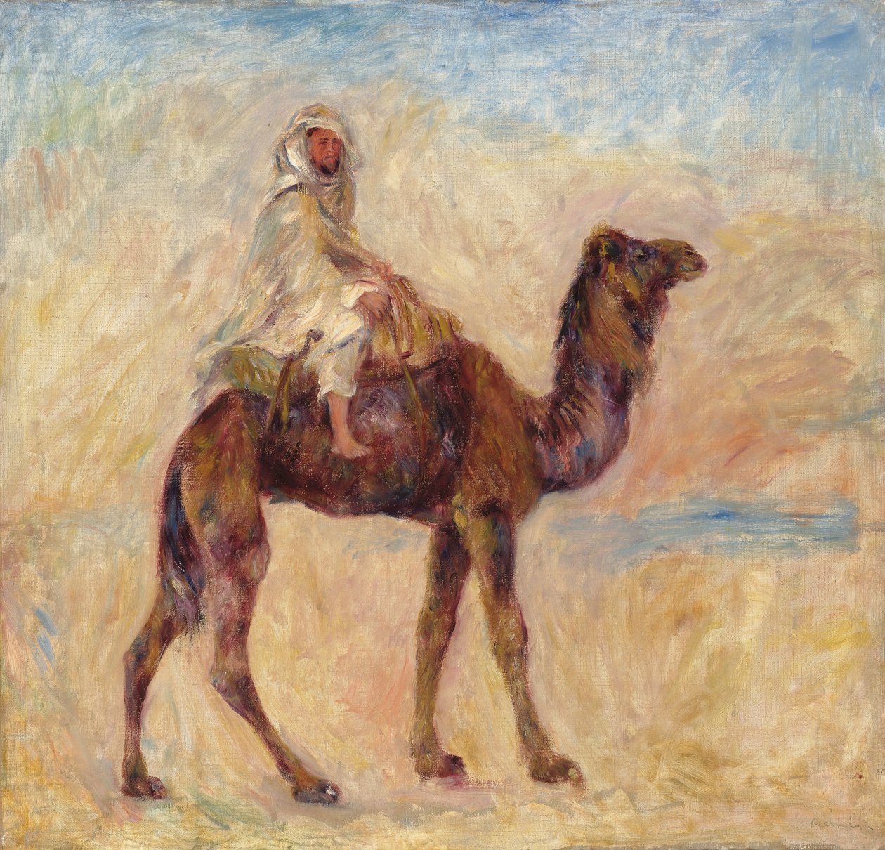 إلى الجمل A Dos de Cameau ، 1881 بواسطة بيير أوغست رينوار