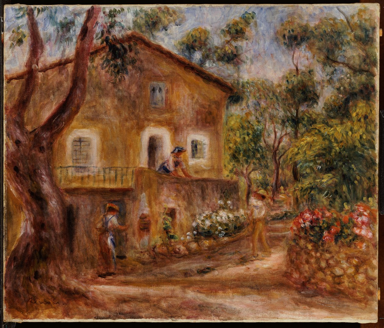 بيت كوليت في كاغني ، 1912 بواسطة بيير أوغست رينوار