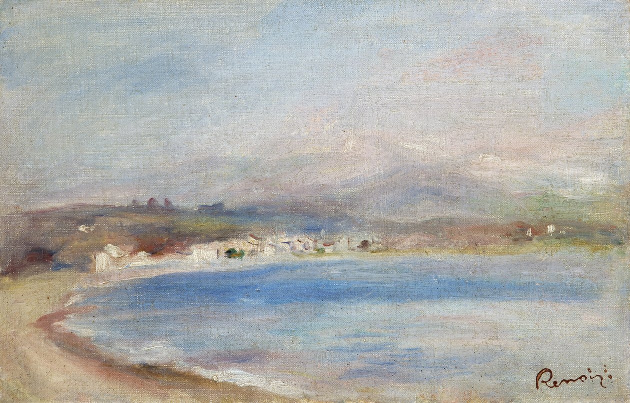 Cros de Cagnes ، البحر ، الجبال ، حوالي عام 1910 (زيت على قماش) بواسطة بيير أوغست رينوار