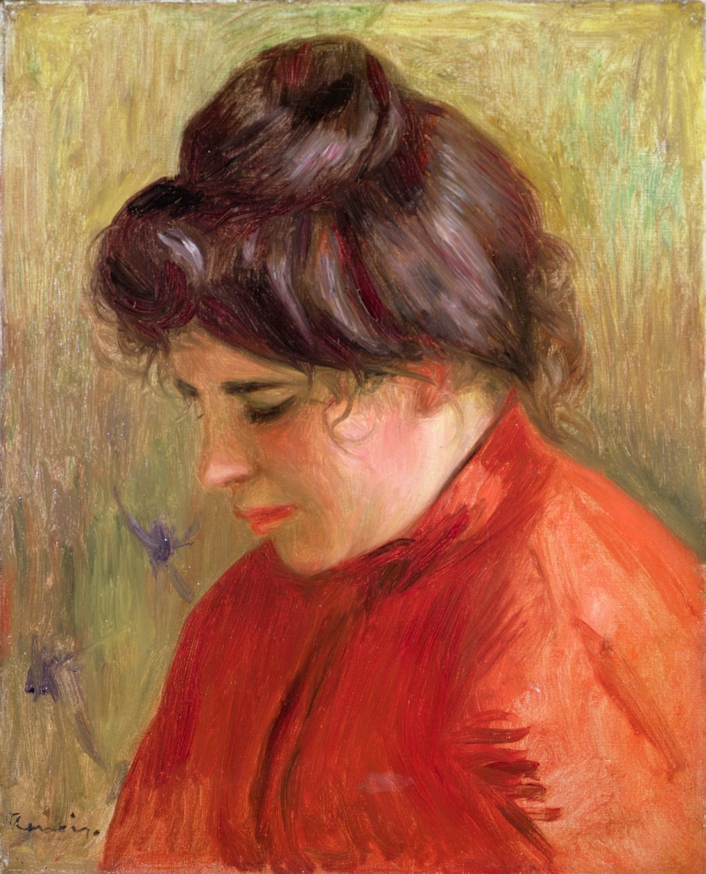 Gabrielle (oil on canvas) بواسطة بيير أوغست رينوار