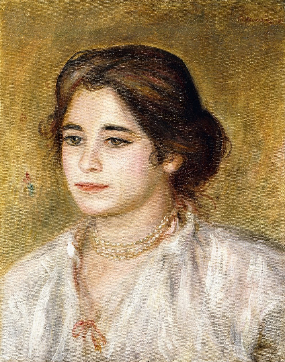 غابرييل أو كوليير ، 1906 بواسطة بيير أوغست رينوار